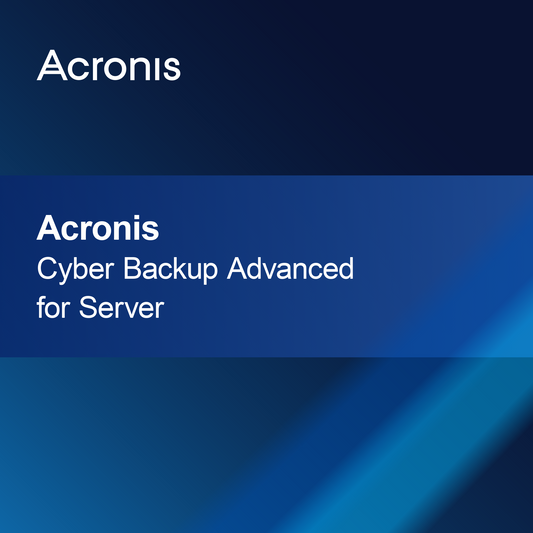 Acronis Cyber Backup Avanceret Virtuel Vært