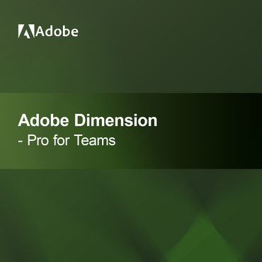 Adobe Dimension - Pro για Ομάδες
