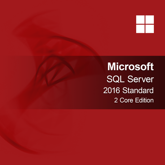 Microsoft SQL Server 2016 Standard - Edizione 2 Core