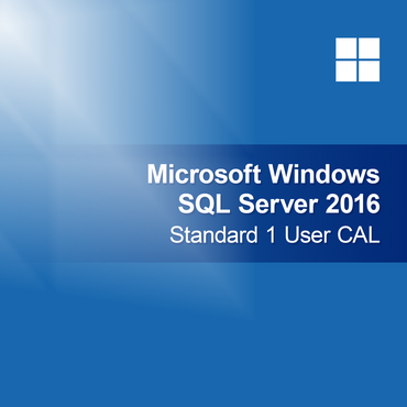 Microsoft SQL Server 2016 Standard 1 användar-CAL