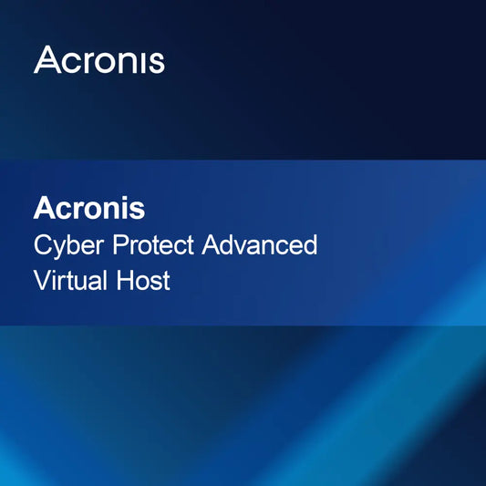 Acronis Cyber Protect Advanced Virtuális Host