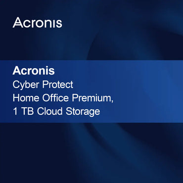 Acronis Cyber Protect Home Office Premium, 1 TB Bulut Depolama