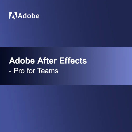 Adobe After Effects - Pro per Team