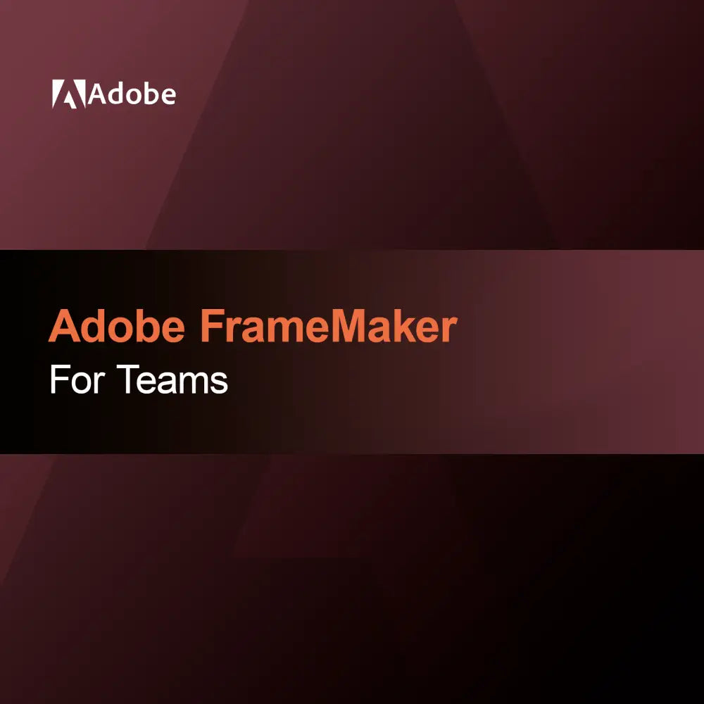 Adobe FrameMaker for team