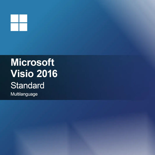 Microsoft Visio 2016 Standard Fleresproget
