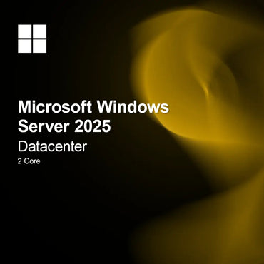 Microsoft Windows Server 2025 Datacenter 2 rdzenie