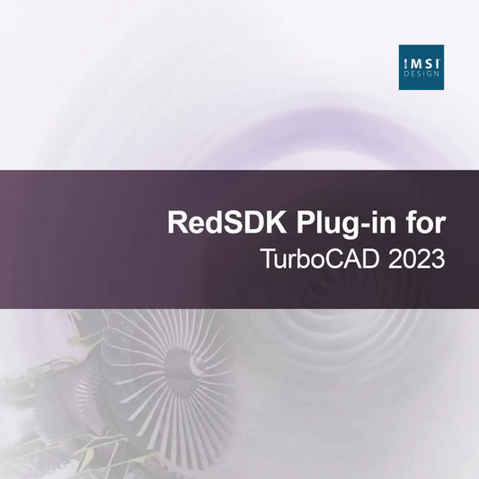 Vtičnik RedSDK za TurboCAD 2023
