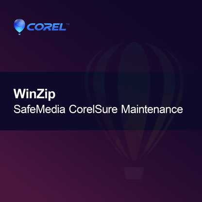 WinZip SafeMedia CorelSure Underhåll