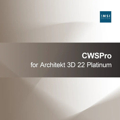 CWSPro for Arkitekt 3D 22 Platinum