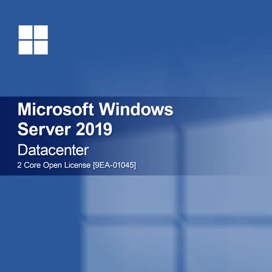 Microsoft Windows Server 2019 Datacenter 2 Core Licenza Aperta [9EA-01045]